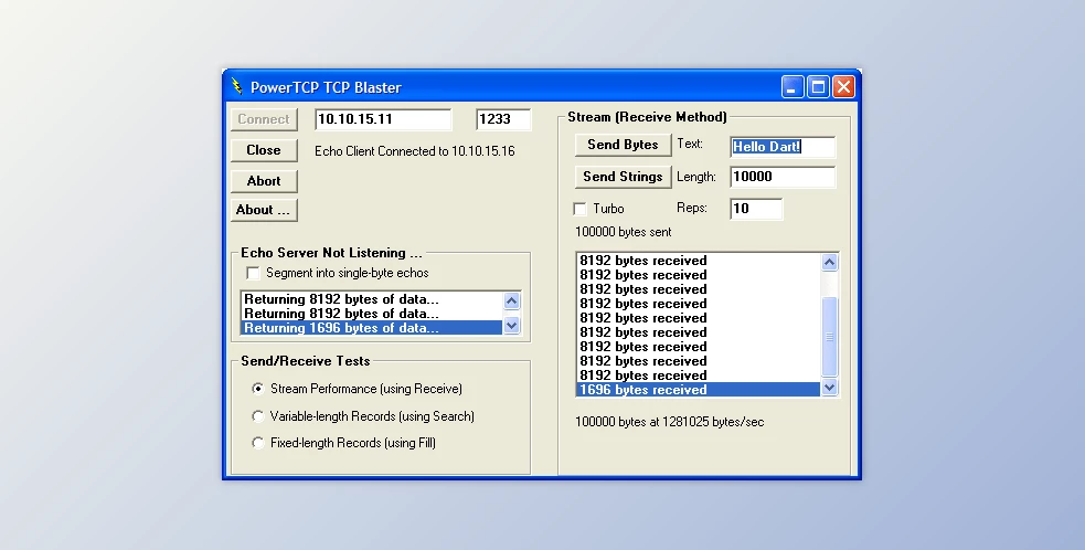 Dart PowerTCP Server for ActiveX